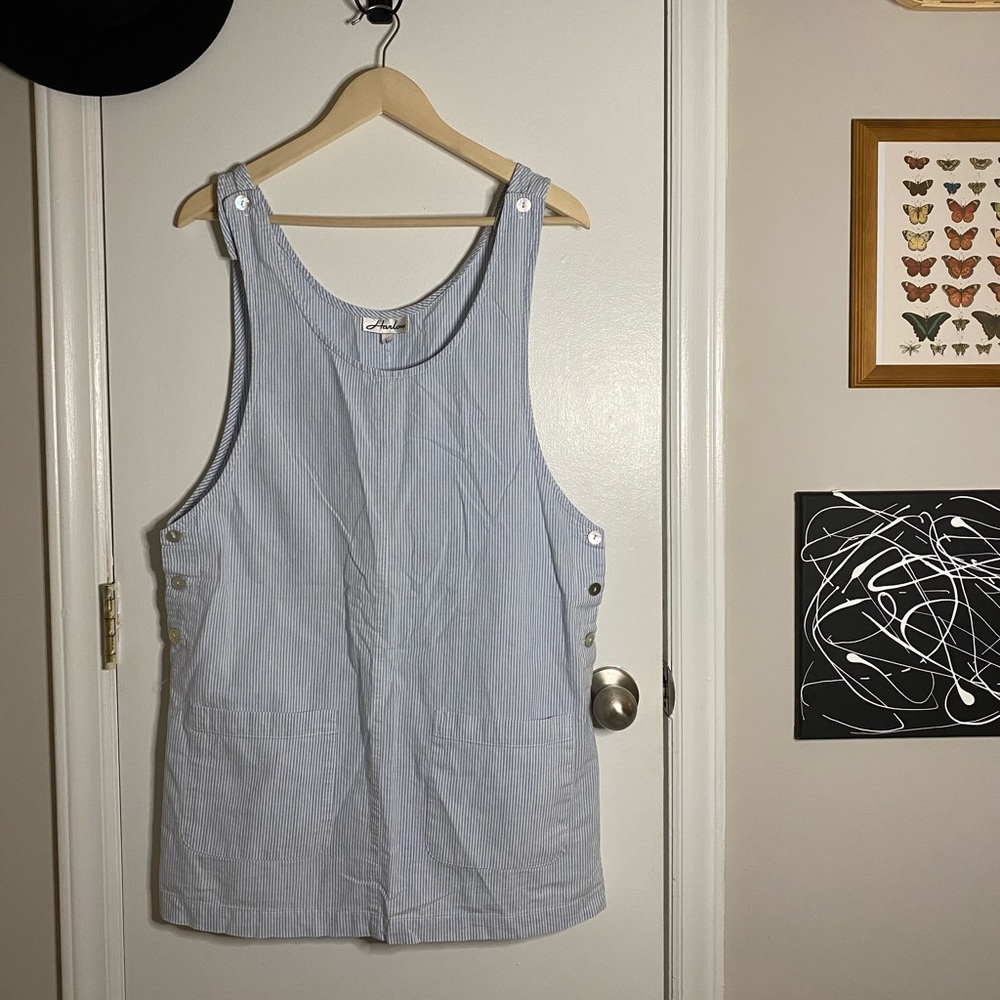Vintage overall pinafore jumper dress